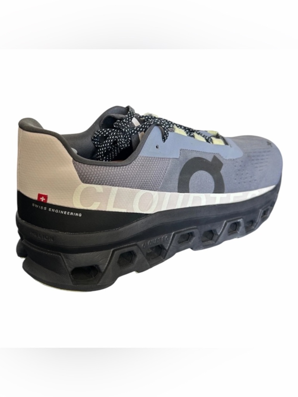 On Cloudmonster Fossil Magnet Swiss Running Shoes 61.98132 Mens Size 14